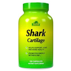 Alfa Vitamins Shark Cartilage 100 Capsules